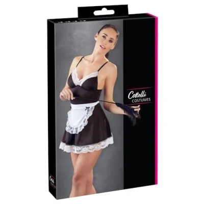 Afbeelding van Dienstmeisje Outfit met Erotisch Tintje Kietelaar