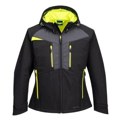 Afbeelding van DX4 Dames Softshell (3L) maat XL, Black