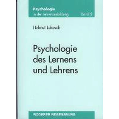 Afbeelding van Psychologie des Lernens und Lehrens