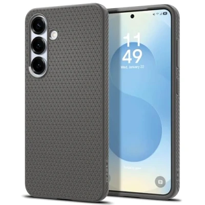 Afbeelding van Spigen Liquid Air beschermhoes compatibel met Samsung Galaxy S25, grijs