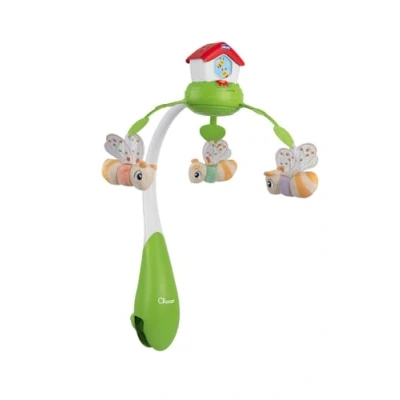 Afbeelding van CHICCO 3 IN 1 WIEGMOBIEL MET PROJECTIE MAGIC FOREST BEE