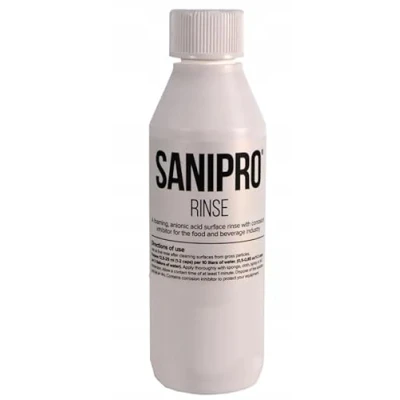 Afbeelding van SaniPro Rinse 250 ml Star San Alternative sterilisator voor het steriliseren van brouwaccessoires, flessenreiniging