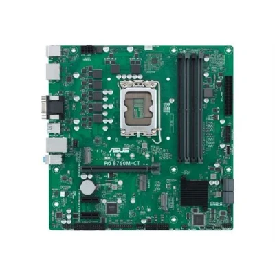 Image de ASUS Pro B760M CT CSM carte mère micro ATX Socket LGA1700 B760 Chipset USB 3.2 Gen 1, C 1 Gigabit LAN graphique embarquée (unité centrale requise) audio HD (8 canaux) Corporate Stable Model (CSM)