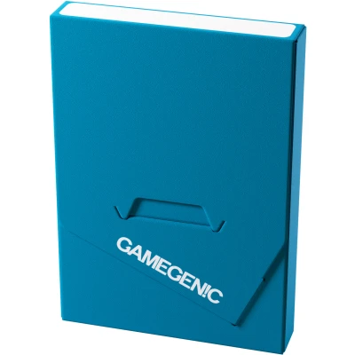 Afbeelding van Gamegenic Cube Pocket 15+ Deck Box kaarthouder voor kubustekening en kaartbescherming, modulair systeem, perfect TCG, LCG, bordspellen rollenspellen, blauw