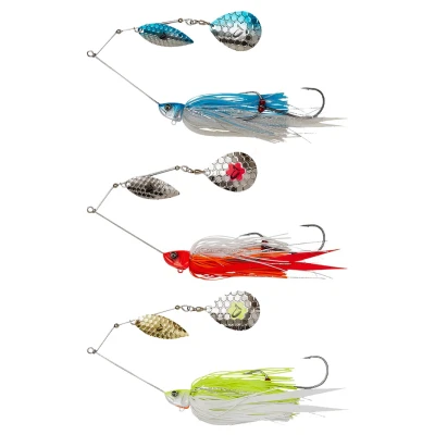 Afbeelding van Savage Gear Da’ Bush Spinnerbait 14cm 21gr Sinking Kleur : Red Head Silver