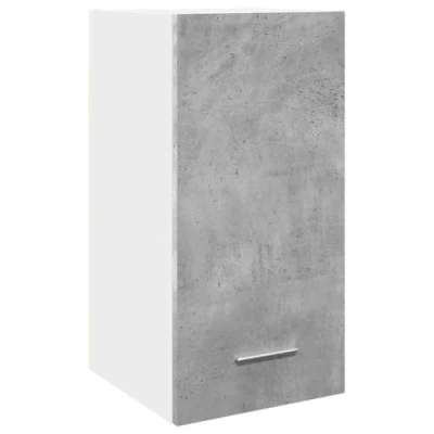 Afbeelding van vidaXL Hangkast 30x31x60 cm bewerkt hout betongrijs