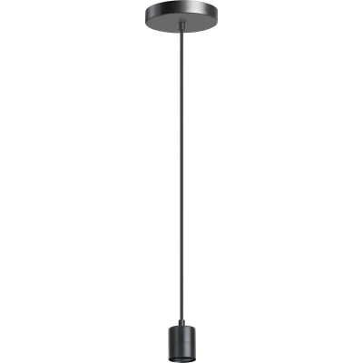 Afbeelding van ETH Origin hanglamp 1x E27 200cm kabel zwart zonder glas