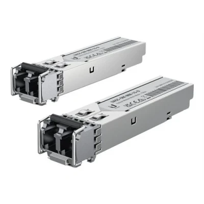 Image de Ubiquiti UACC OM MM 1G D Module transmetteur SFP (mini GBIC) GigE mode unique LC jusqu&#039;à 550 m 850 nm (pack de 20)