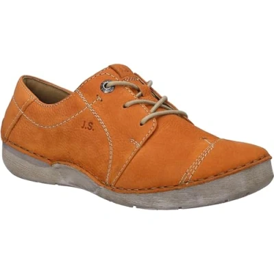 Afbeelding van Josef Seibel FERGEY 20 Dames veterschoenen Kleur: Oranje Maat: 42
