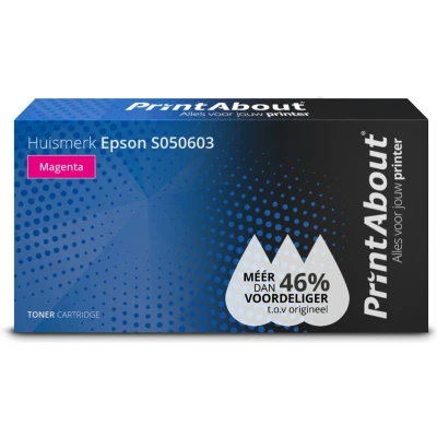 Afbeelding van Huismerk Epson S050603 Toner Magenta