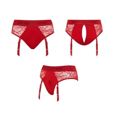 Afbeelding van Strap On Me Harness Rebel Harnas Rood
