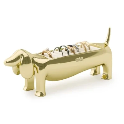 Afbeelding van DACHSIE RING HOLDER BRASS
