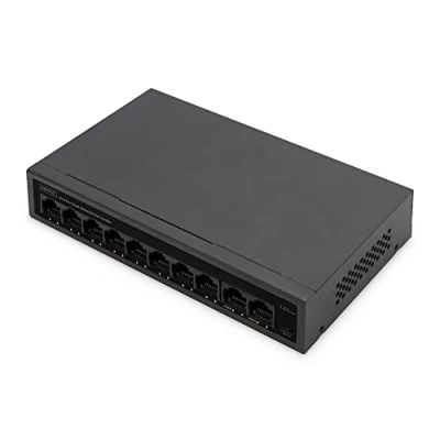 Afbeelding van Digitus DN 95354 Netwerk switch 10 / 100 MBit/s IEEE 802.3af (12.95 W), (15.4 802.3at (25.5 (30 W)