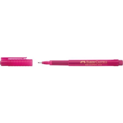 Afbeelding van Faber Castell Fineliner FC Broadpen 1554 roze
