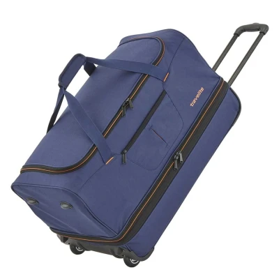 Afbeelding van Travelite Basics Wheeled Duffle 70 Expandable marine Trolley Reistas
