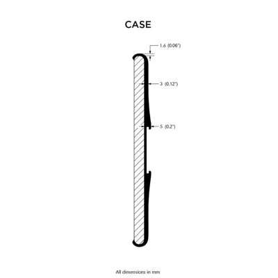 Afbeelding van Quad Lock Phone Case 12 pro max zwart