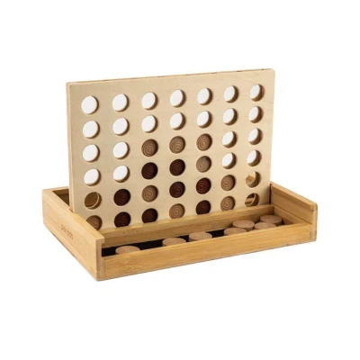 Afbeelding van Pandoo Vier Wint! Legspel Bamboe
