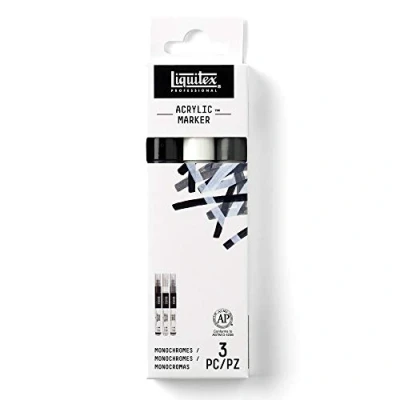 Afbeelding van Liquitex Essentiële Markers Set van 3