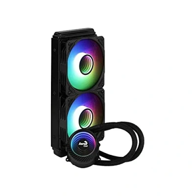 Image de AeroCool Mirage L240 Système de refroidissement liquide processeur (pour : LGA775, LGA1156, AM2, AM2+, AM3, LGA1155, AM3+, LGA2011, FM1, FM2, LGA1150, LGA1151, AM4, LGA2066, LGA1200) cuivre 120 mm