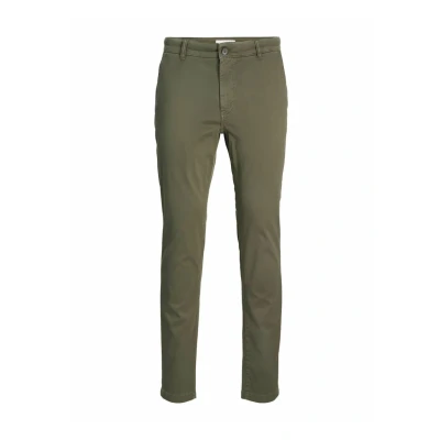 Afbeelding van Jack &amp; Jones Chino, Heren, Maat: 30x30, Olive night
