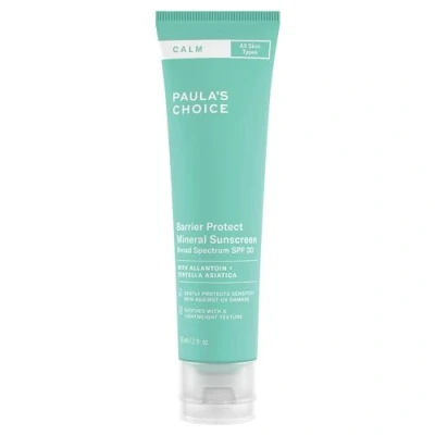 Afbeelding van Paula&#039;s Choice CALM Minerale beschermende dagcrème SPF 30, kalmeert roodheid en voorkomt tekenen van gevoeligheid, gevoelige huid, met titaniumdioxide, voor alle huidtypes, 60 ml