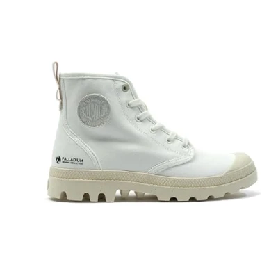 Afbeelding van Palladium Unisex Pampa Hi Zip Organic star white maat 45