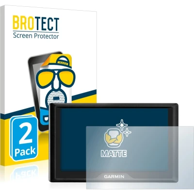 Afbeelding van BROTECT Screenprotector voor Garmin Drive 50 LM Folie Beschermfolie matte (2 Stuks)