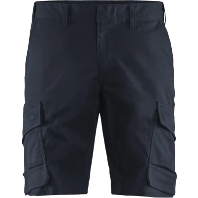 Afbeelding van Blaklader Industrie short met stretch 1446 1832 Donker marineblauw/Zwart C54