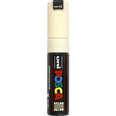 Afbeelding van uni ball Paint Marker op waterbasis Posca PC 8K ivoor paintmarker