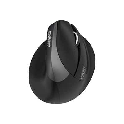Image de Souris ergonomique verticale sans fil Bluetooth Urban Factory Ergo Pro gaucher Noir