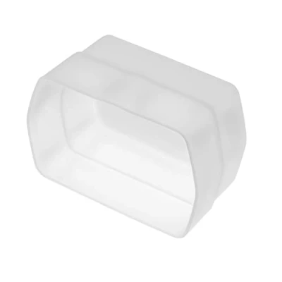 Afbeelding van vhbw flitsdiffuser compatibel met Yongnuo YN 560, 560II, 560III digitale spiegelreflexcamera kunststof wit transparant