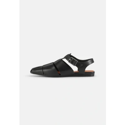 Afbeelding van Vagabond Wioletta Instappers, Dames, Maat: 38, Black Leer