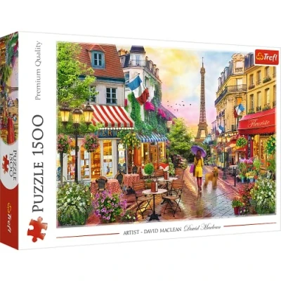 Image de Trefl, Puzzle, Le charme parisien, 1500 Pièces, Qualité Premium, pour Adultes et Enfants à partir de 12 ans