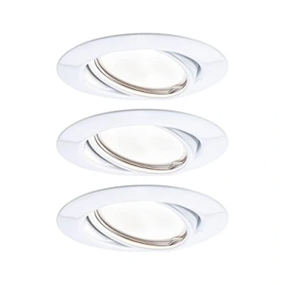 Afbeelding van Paulmann 93422 Base Inbouwlamp Set van 3 stuks LED GU10 15 W Wit