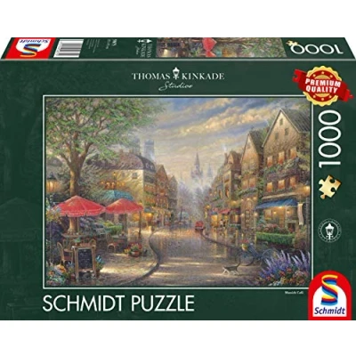 Afbeelding van Schmidt puzzel 1000st Café in Munchen