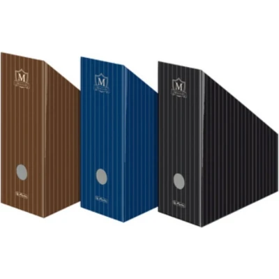 Afbeelding van herlitz Montana golfkartonnen ordner, voor DIN A4, blauw