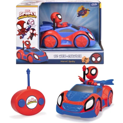 Afbeelding van Dickie Toys 203223000 Spidey Web Crawler 1:24 RC modelauto voor beginners Elektro Straatmodel
