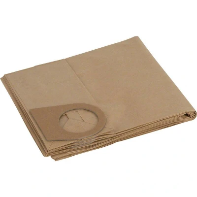 Image de BOSCH 1609201628 sachet filtre en papier pour GAS 1000 RF, PAS 900, 1000, F (5 pcs.)