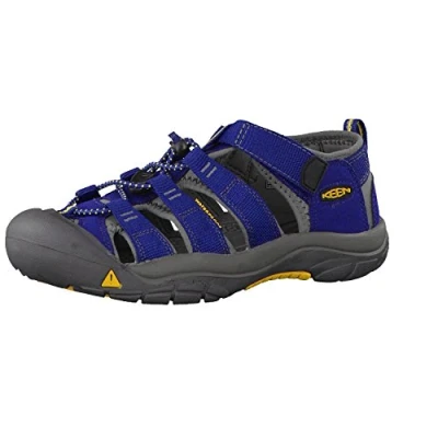 Afbeelding van Keen Newport H2 Unisex Outdoorsandalen voor kinderen, Maat: 30, Blue depth/gargoyle Textiel
