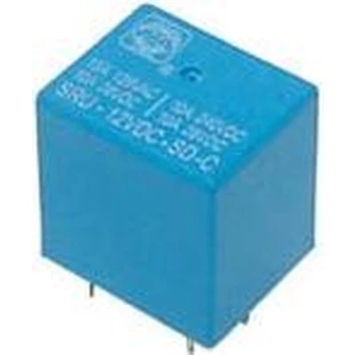 Afbeelding van MINIATUUR RELAIS 15A/28VDC 125VAC 7A/220VAC 1 x WISSEL 12Vdc