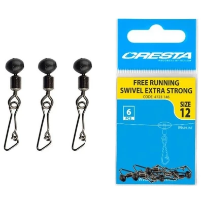Afbeelding van Cresta Free Running Swivel Strong (6 pcs) Maat : nr 12