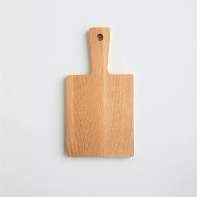 Afbeelding van HOCHO Snijplank met Handvat Beukenhout 250x130x9 mm Serie Mizo