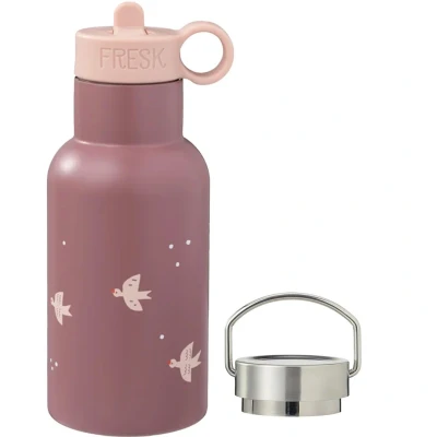 Afbeelding van Fresk rvs thermosfles met extra dop zwaluw 350 ml