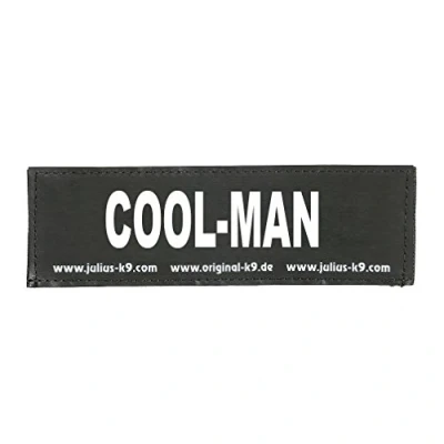 Afbeelding van Julius K9 162LR BB1 20080 Cool Man klittenbandsluiting, zwart