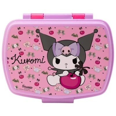 Afbeelding van Kuromi Rechthoekige lunchbox voor kinderen