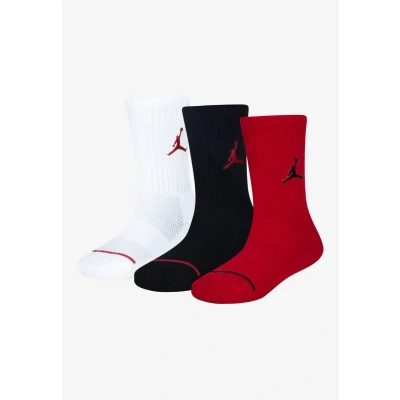 Afbeelding van Jordan Jumpman CREW Unisex 3 PACK Sokken voor kinderen, Maat: 35 37.5, Gym red