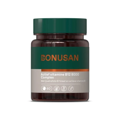 Afbeelding van Vitamine B12 Actief 8000 Mcg 60 Zuigtabletten Default Title