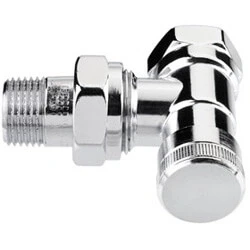 Afbeelding van Danfoss voetventiel haaks chroom