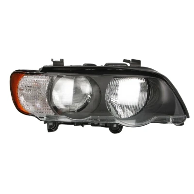 Afbeelding van TYC 20 0499 15 2 Koplampen rechts H7, HB3 Wit voor rechtsrijdend verkeer Met elektromotor BMW: X5