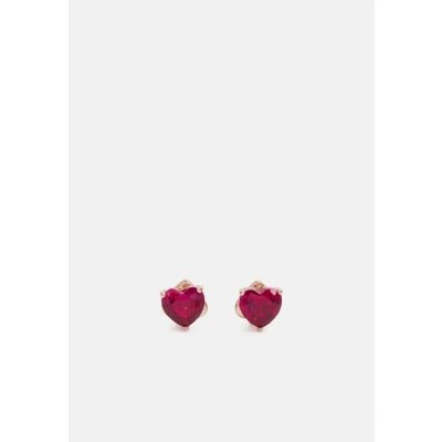Afbeelding van kate spade new york Heart Studs Oorbellen, Dames, Maat: One Size, Red